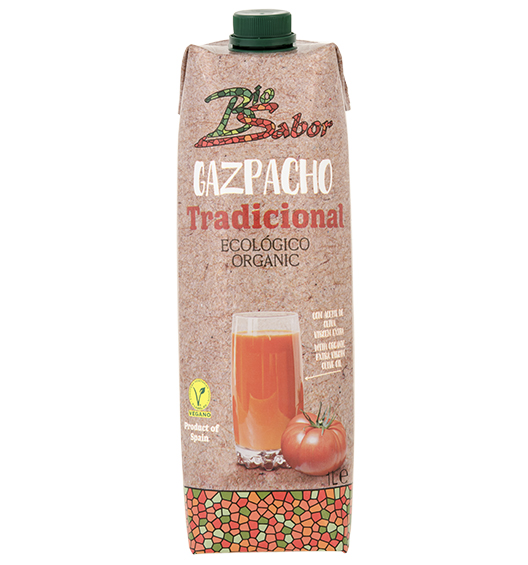 Bio Gazpacho - Gemüsesuppe mit Tomaten